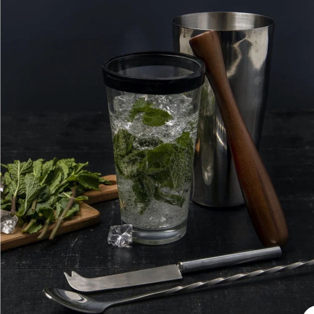 BarCraft 4‎ Piece Mojito Cocktail Set